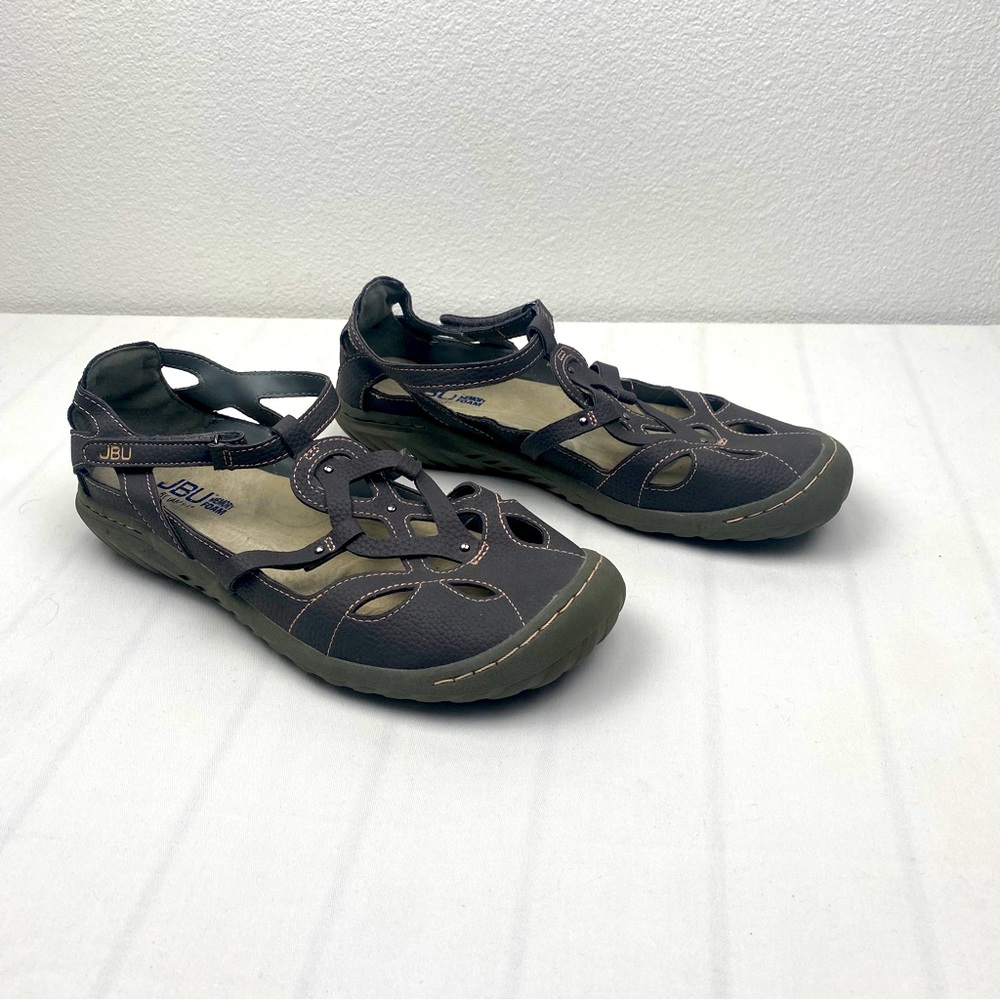 JBU by Jambu Womens Outdoor Sidney grey sport Hiking sandals size 8.5